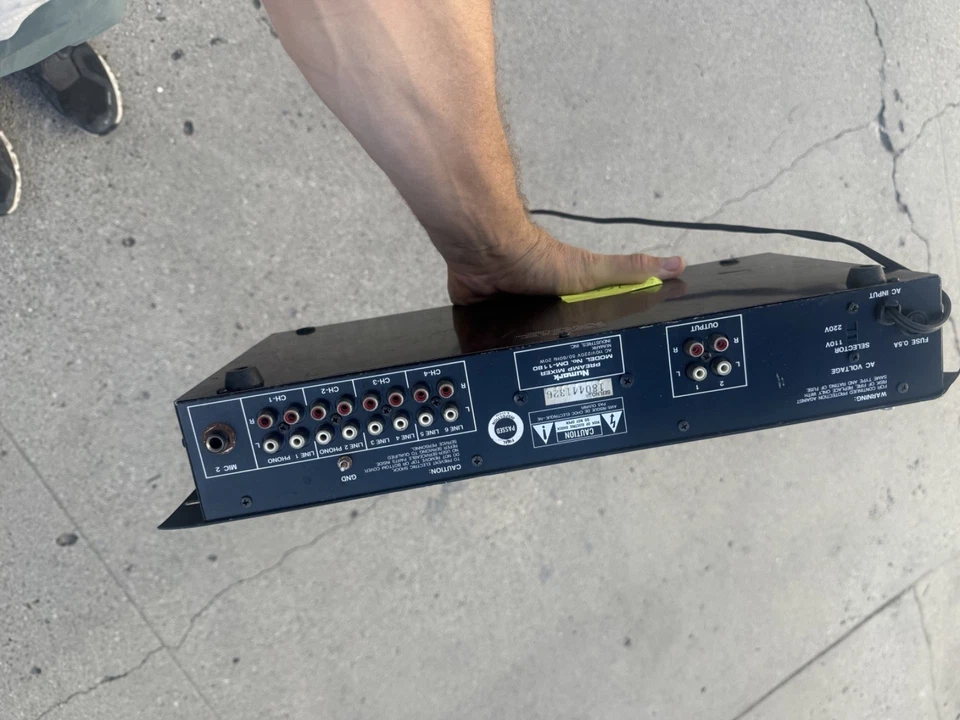 Numark DM-1180 микшер предусилитель DJ аудио аудиофил винтажный HiFi стерео фоно - Изображение 2 из 3