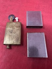 MEB WWI BRASS TRENCH POCKET LIGHTER 1912 PATENT MADE IN AUSTRIA RARE ANTIQUE