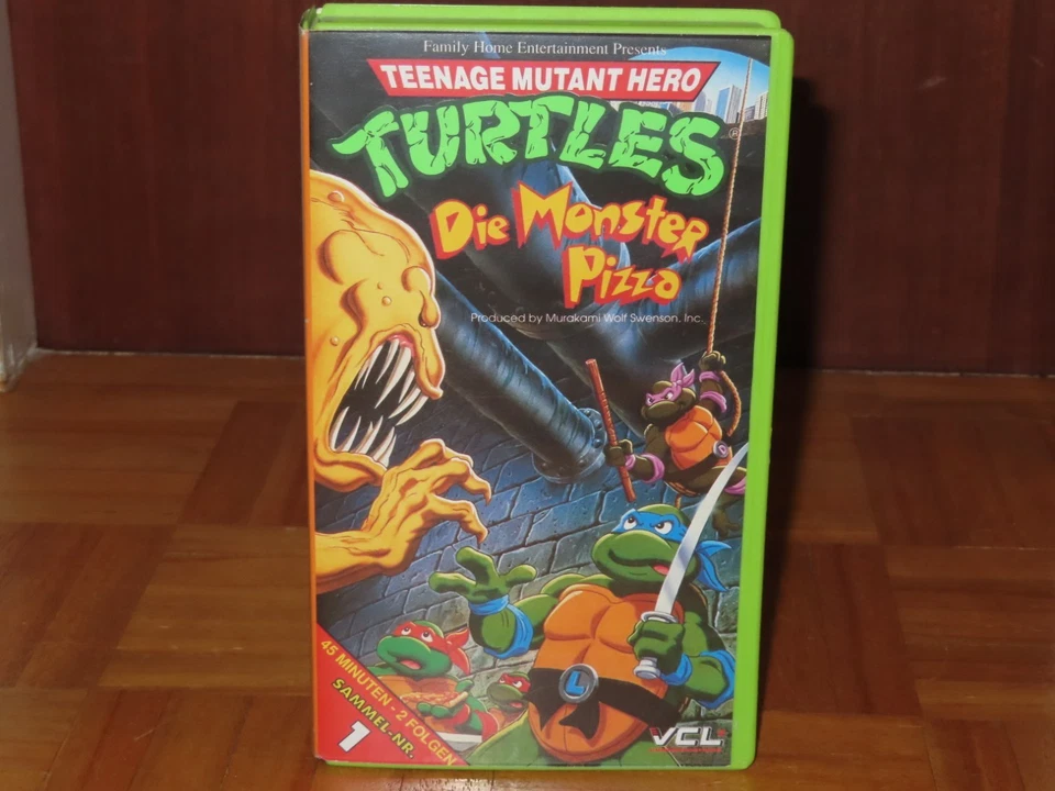 Teenage Mutant Hero Turtles VHS-Kassetten Nr. 1 und 2 - Bild 3 von 4