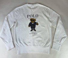 NWOT Polo Ralph Lauren Women's Polo Bear Cotton Sweatshirt Size S