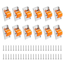 12 St&uuml;ck Mini M&ouml;belrollen Kleine M&ouml;belrollen Flach Rollen F&uuml;r M&ouml;bel Kleine R&auml;der