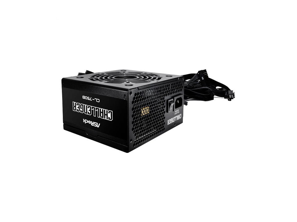 ASRock Challenger CL-750B 750W 80 PLUS BRONZE Certified Non-Modular Power - Image 2 of 4