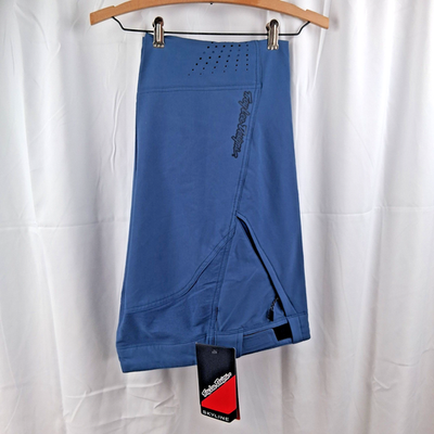 #ad Troy Lee Designs Skyline MTB Pants Men#x27;s 33 Blue Mountain Bike Tapered New $99.87