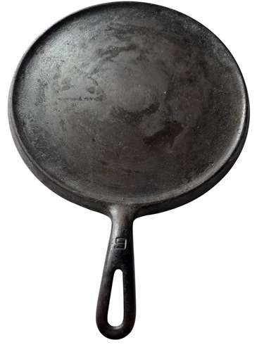 Griswold No. 9 Cast Iron Handle Griddle 609 G Made In Erie PA Vintage Cookware