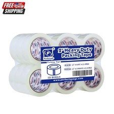 Clear Heavy Duty Packing Tape 18 Rolls - Ultra Strong 2.8 Mil for Shipping