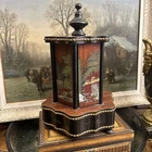 old box cigar box music box Napoleon III era