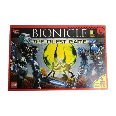 Lego BIONICLE The Quest BOARD GAME 100% COMPLETE Exclusive TOA INIKA 2006 Piraka