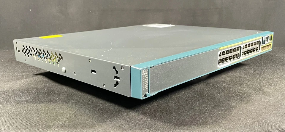 Cisco WS-C2960S-24PS-L 24 Port PoE+ Gigabit Switch - Same Day Shipping - Image 2 of 4