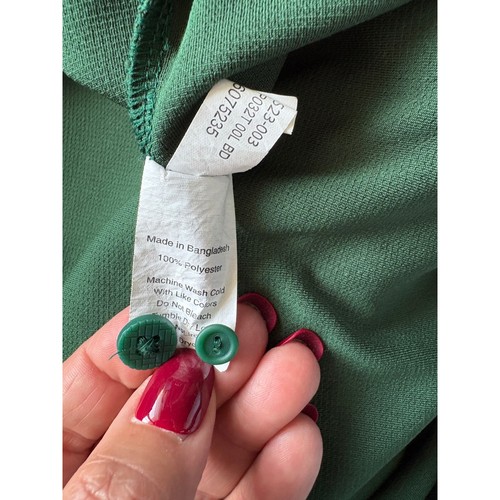 Twillory Athleisure Forest Green Polo Shirt, Men's Size Large, Casual Golf - Picture 10 of 10