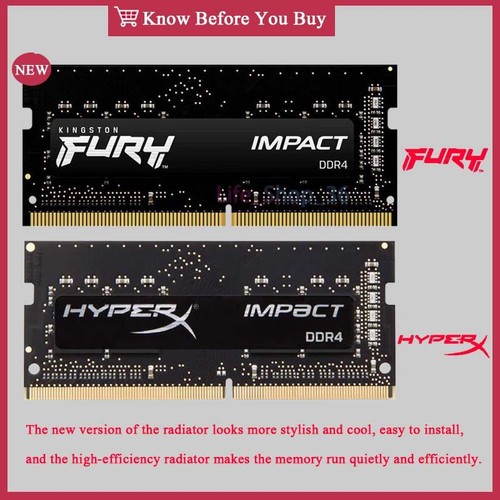 FURY IMACT 16GB 32GB DDR4 2133 2400 2666 3200 MHz Laptop Memory SO-DIMM 260-Pin - Picture 13 of 16