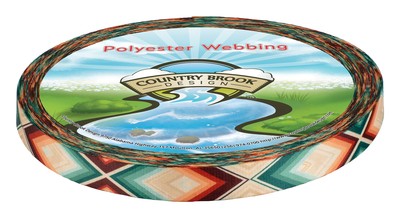 Country Brook Design  1/2 Inch Cheyenne Arrows Photo Quality Polyester, 20 Yards