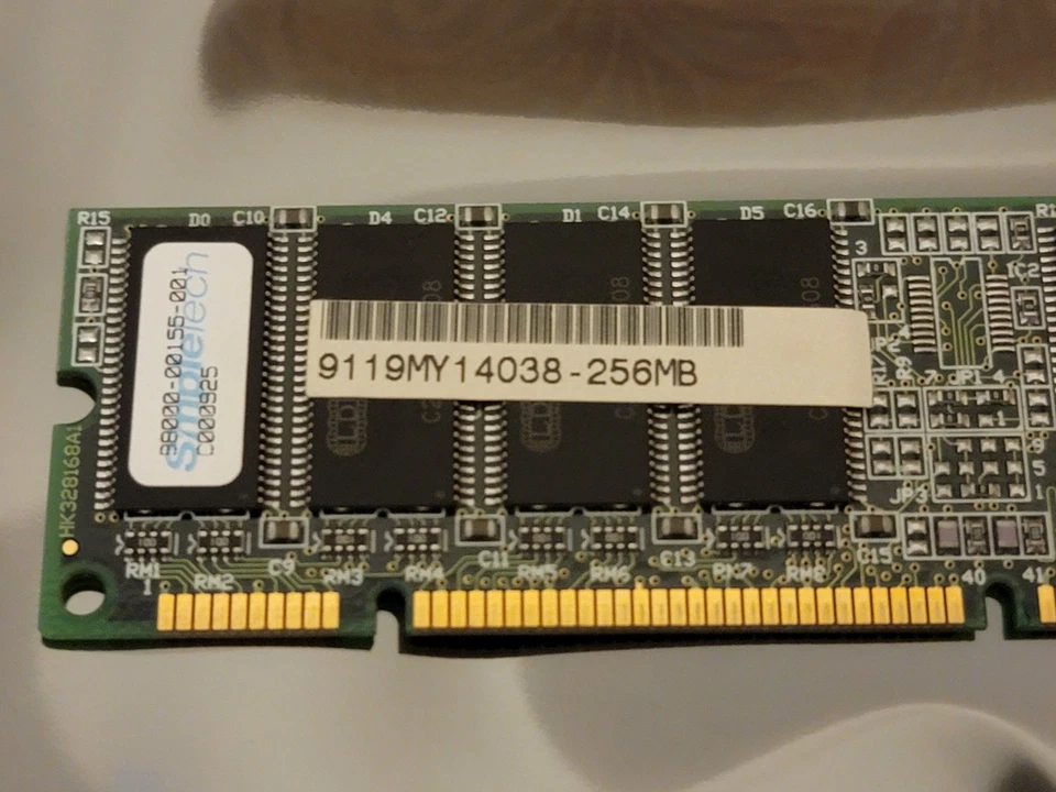 256MB 1x256MB PC133 LD Chips SDR Memory Stick PC-133 SDRAM 9119MY14038 ⇞ - Image 2 of 4