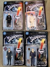 DC Spin Master LOIS LANE, LEX LUTHER, GENERAL ZOD and JOR-EL