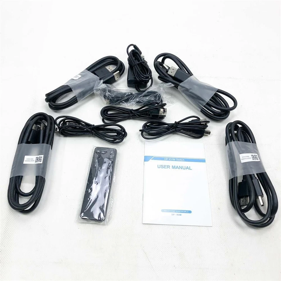 TESmart Commutateur KVM DisplayPort 4 ports,4K@60Hz,claviers mécaniques et - Bild 2 von 4