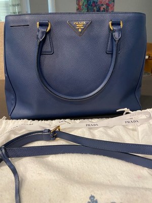 Prada Saffiano LUX Bluette - perfect condition