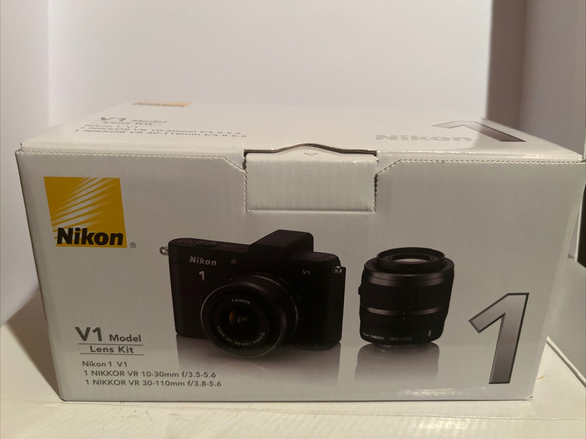 Nikon 1 1 V1 10.1MP Digital Camera - Black (Kit w/ VR 10 Nikon 1 1 V1 10.1MP Digital Camera - Black (Kit w/ VR 10
