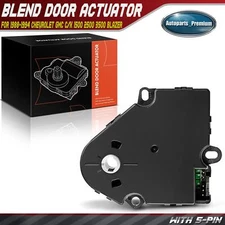 Main HVAC Heater Blend Door Actuator for GMC Yukon Chevy C1500 Suburban Blazer