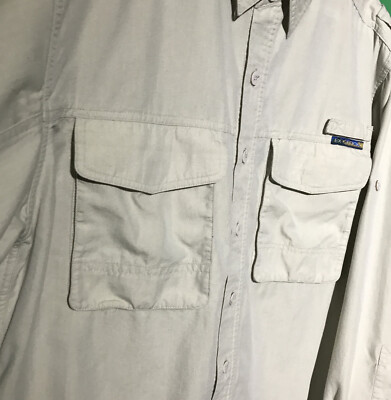 Chemise homme EXOFFICIO Baja Lite grande aventure ventilée pêche