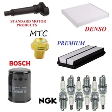 Tune Up Kit Filters PCV Valve Spark Plugs for Acura RL V6 3.5L 2005-2008