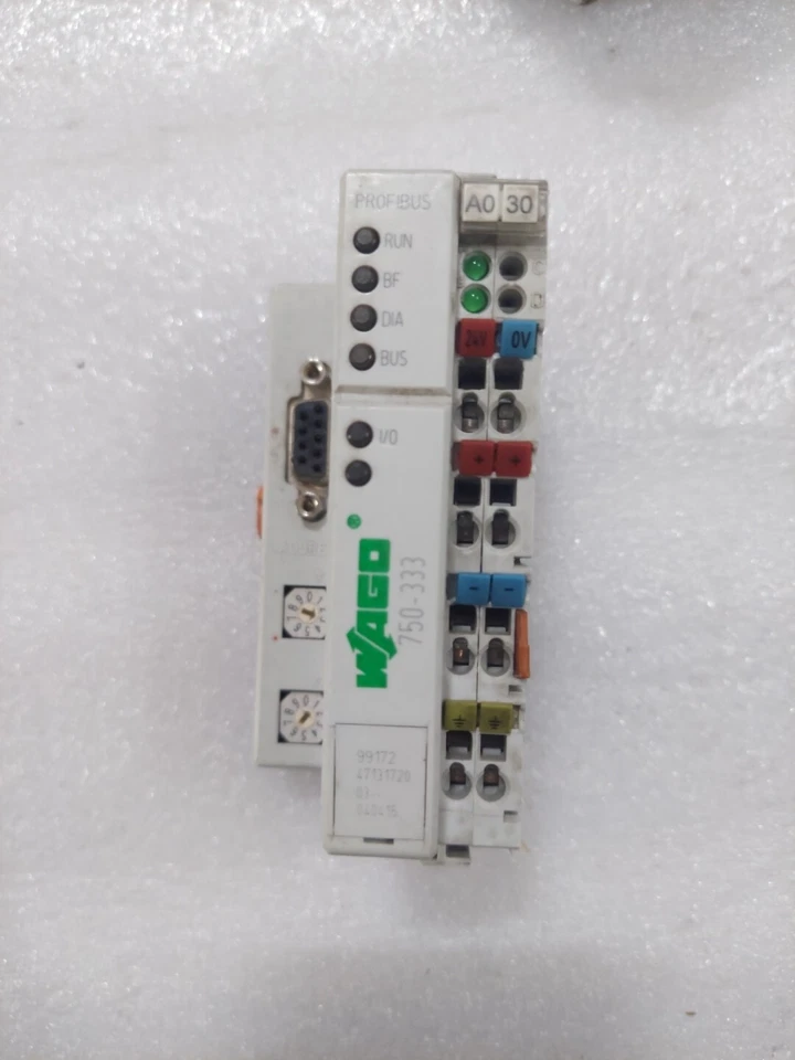 WAGO 750-333 BUSCOUPLER DEVICENET MODULE PLC ADAPTER 750333 - Photo 4/4