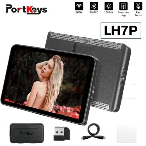 Portkeys LH7P 7Zoll drahtlose Kamera Steuerung Mointor 4K HDMI 3D-LUT Touchscree - Bild 1 von 12
