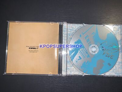 NRG 7th Album One of Five Autographed Signed CD Booklet Great OOP