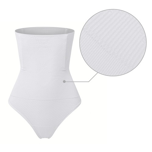 Women's Thong Underwear High Waist Shapewear Panties Tummy Slim Waist Trainer - Picture 7 of 18