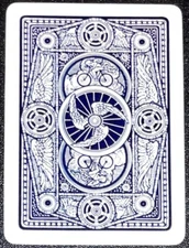 LB24 Swap Playing Cards 1 OLD WIDE ENGLISH BICYCLE WHEELS PATTERNS