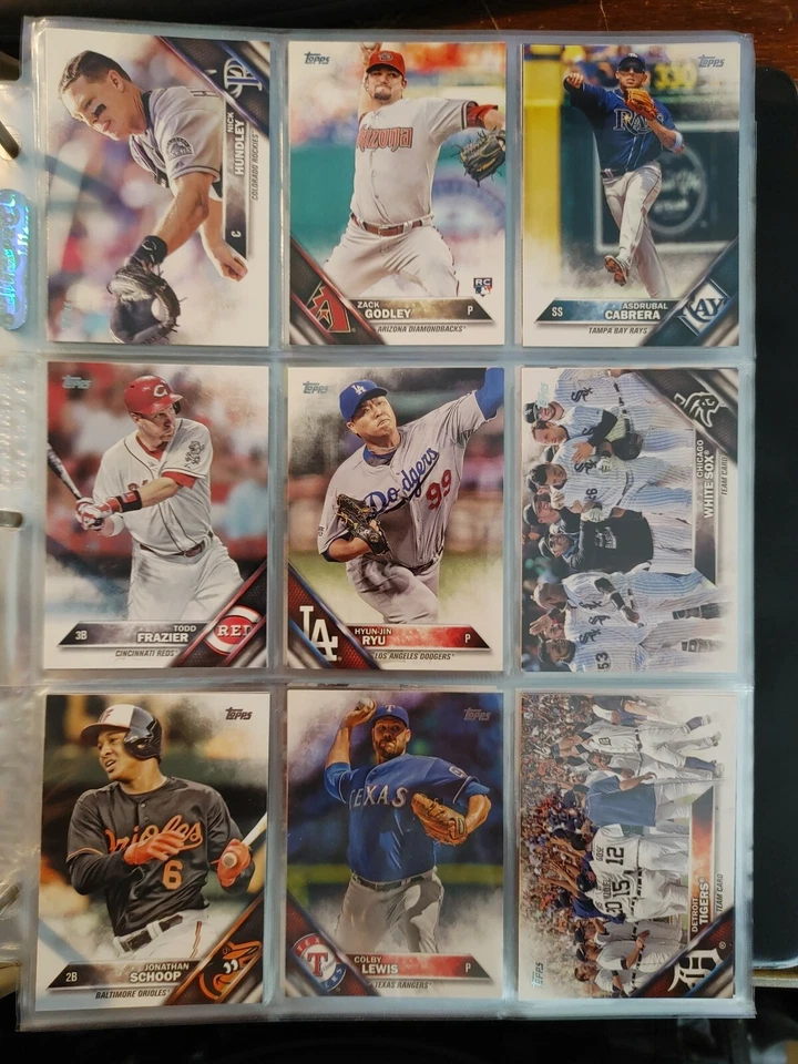 2016 Topps base cards 251-500 Pick from drop down - Image 3 of 4