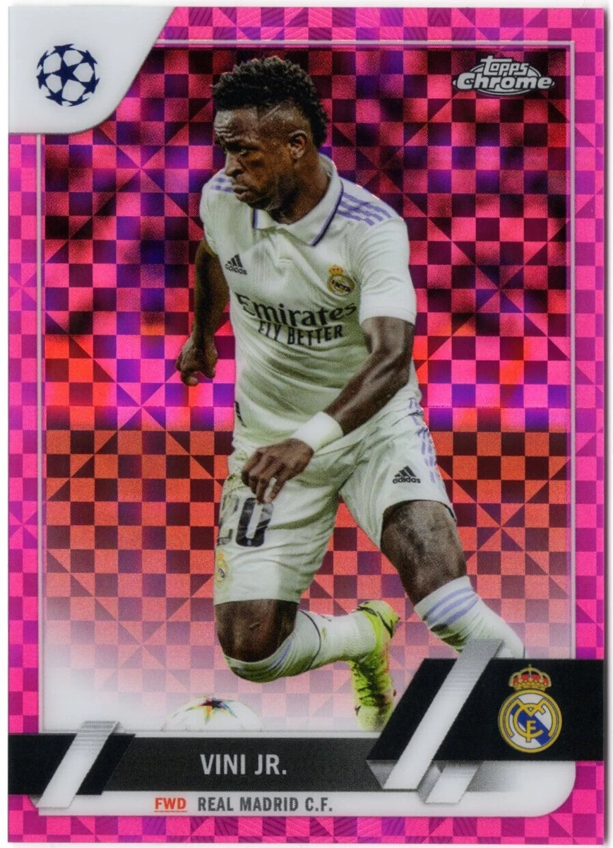 2022-23 Topps Chrome UEFA Club Competitions Vinicius Junior #20