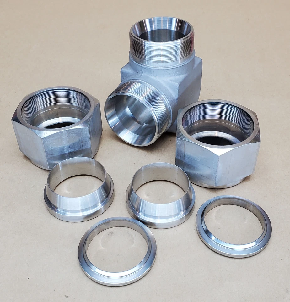 Swagelok 2" Tube OD 90°  ELBOW CONNECTOR 316 Stainless Steel  SS-3200-9 - Image 4 of 4