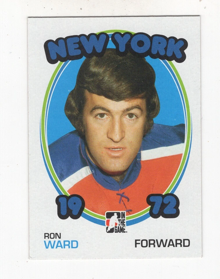 2009-10 IN THE GAME 1972 THE YEAR IN HOCKEY ED GIACOMIN NEW YORK RANGERS #37 - Image 2 of 4