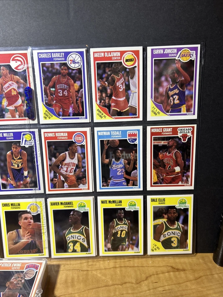 Lot Of 1989-90 Fleer Basketball Cards, 52 Patrick Ewing Cards!!!  All NM/MT - Image 4 of 4