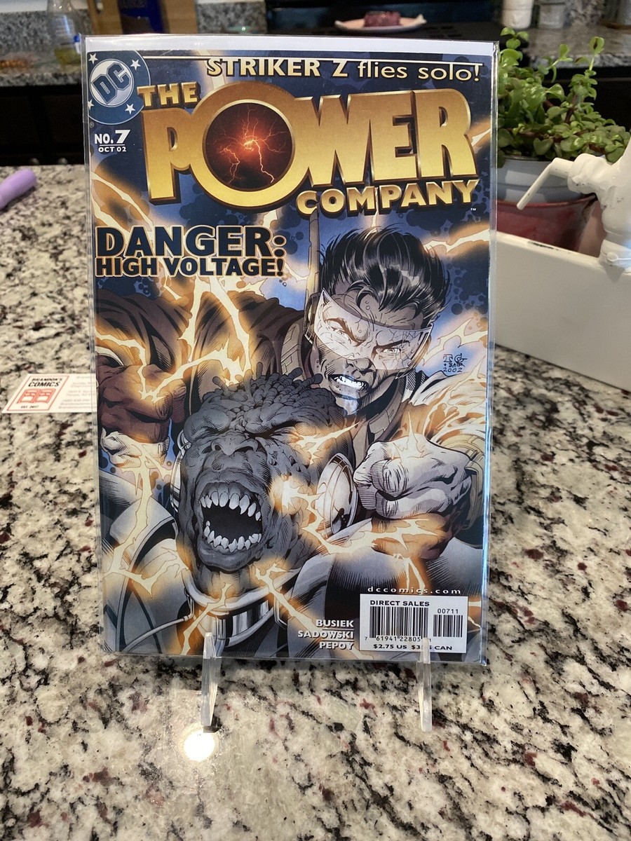 専用ページS-1 The Power Company #7 Striker Z Flies Solo Kurt Busied 2002 Comic