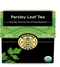 Buddha Teas - Organic Parsley Leaf Tea - Herbal Tea - for Health & Wellbeing - w