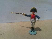 Napoleonic French Guards band major,  well painted 54mm lead