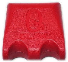 Q-Claw QCLAW Portable Pool/Billiards Cue Stick Holder/Rack - 2 Place - Red