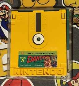 Dandy: Zeuon no Fukkatsu Famicom Disk System Japan Import US Seller TESTED