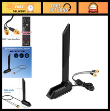 WiFi 7 Gaming Motherboard Antenna - Magnetic Base, EZ-Plug Connector for PC