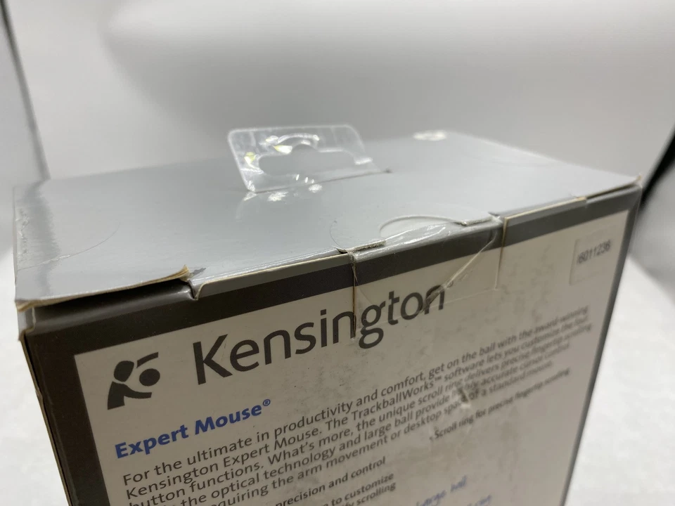 Kensington 64325 USB 2.0 Expert Mouse Trackball - Black/Silver New - Image 4 of 4