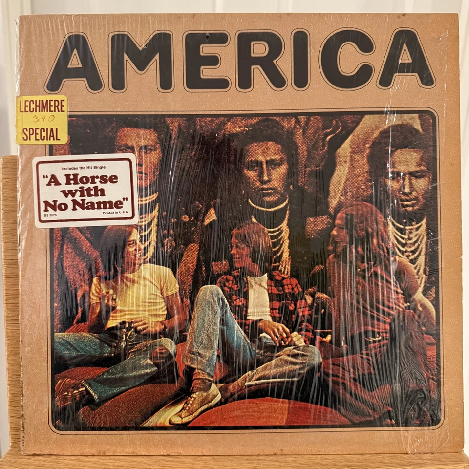 America Self-Titled Vinyl LP WB BS 2576 1st Press Horse With No Name I Need You - Image 2 of 4