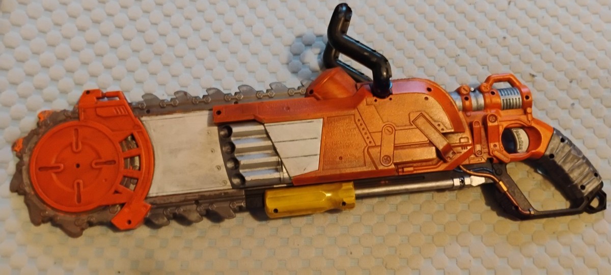 Nerf B3569F07 Zombie Strike Brainsaw Blaster for sale online | eBay