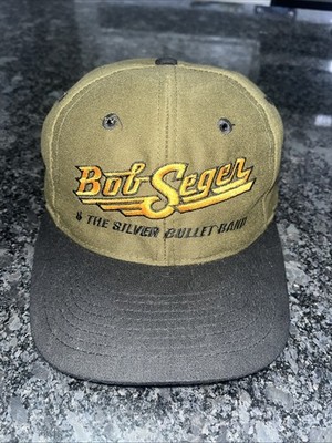 Bob Seger and Silver Bullet Band Black Hat Baseball SnapBack