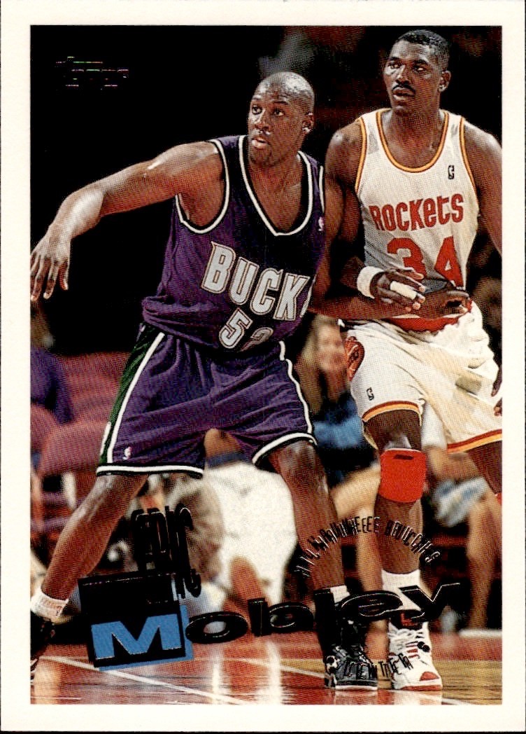 Eric Mobley Milwaukee Bucks 1995-96 Topps #124