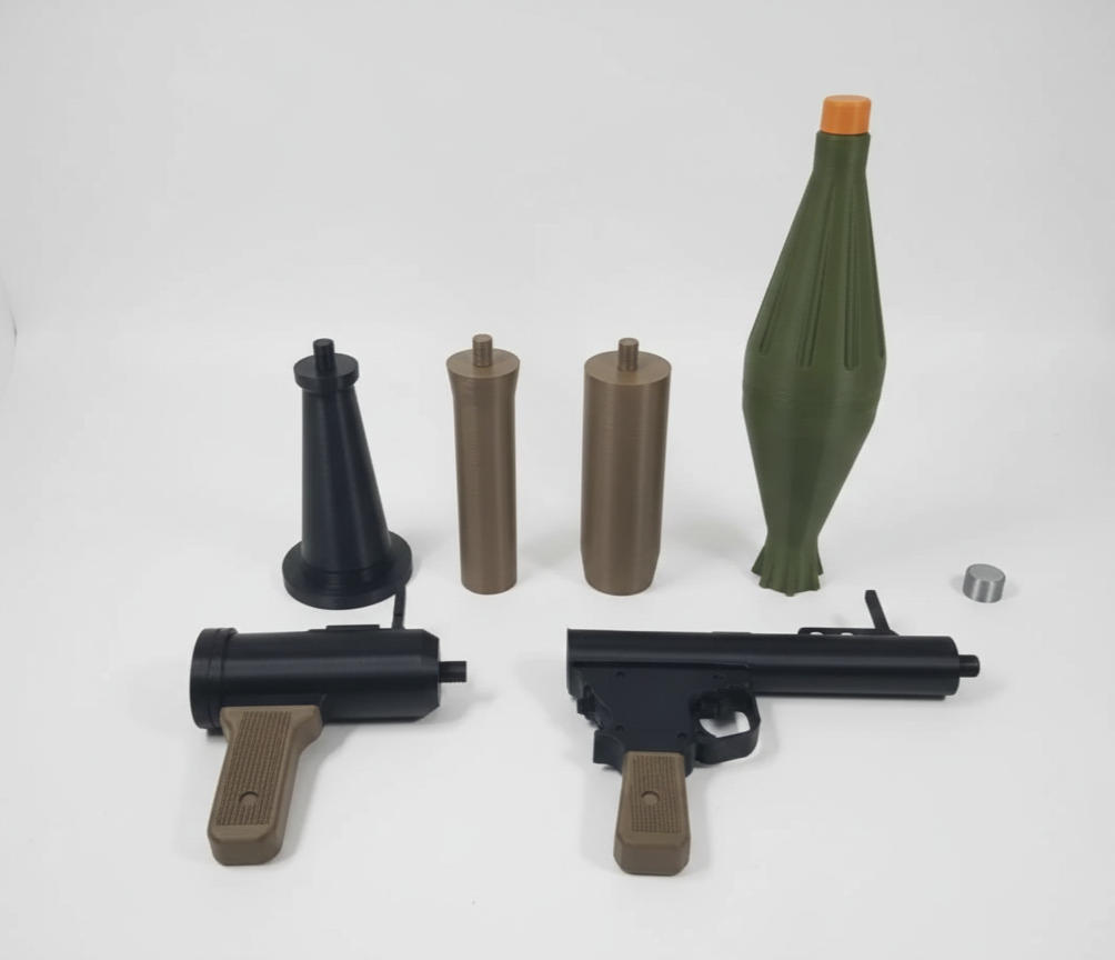 フルスクラッチ RPG-7 ロケットランチャー 3Dプリンター 成形 Ｉ フルスクラッチ RPG-7 ロケットランチャー 3Dプリンター 成形 G