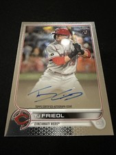 2022 Topps Chrome T.J. Friedl RA-TF Rookie Autograph Reds Auto RC