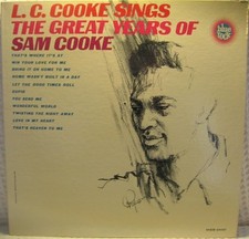 L.C. Cook - Sings The Great Years Of Sam Cooke (LP, Album, Mono) (Near Mint (NM 