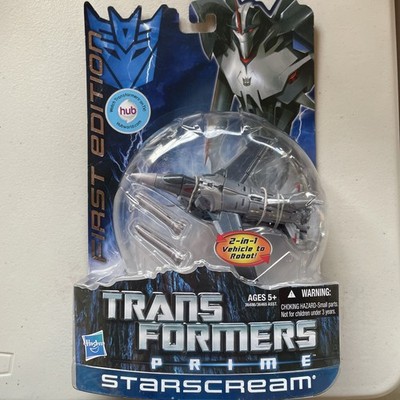 Transformers Prime Starscream First Edition Deluxe Class 003 Sealed New 2011