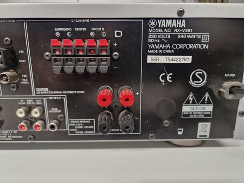 Yamaha RX-V361 AV Receiver 5.1 Channel Surround Sound Home Cinema System - Picture 12 of 16