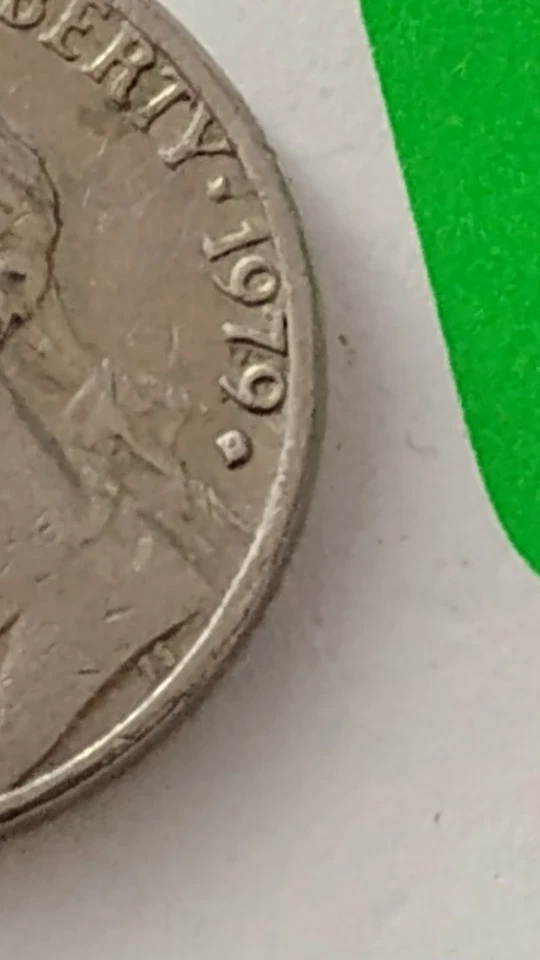 1979 D Nickel Filled In D  - Image 3 of 4